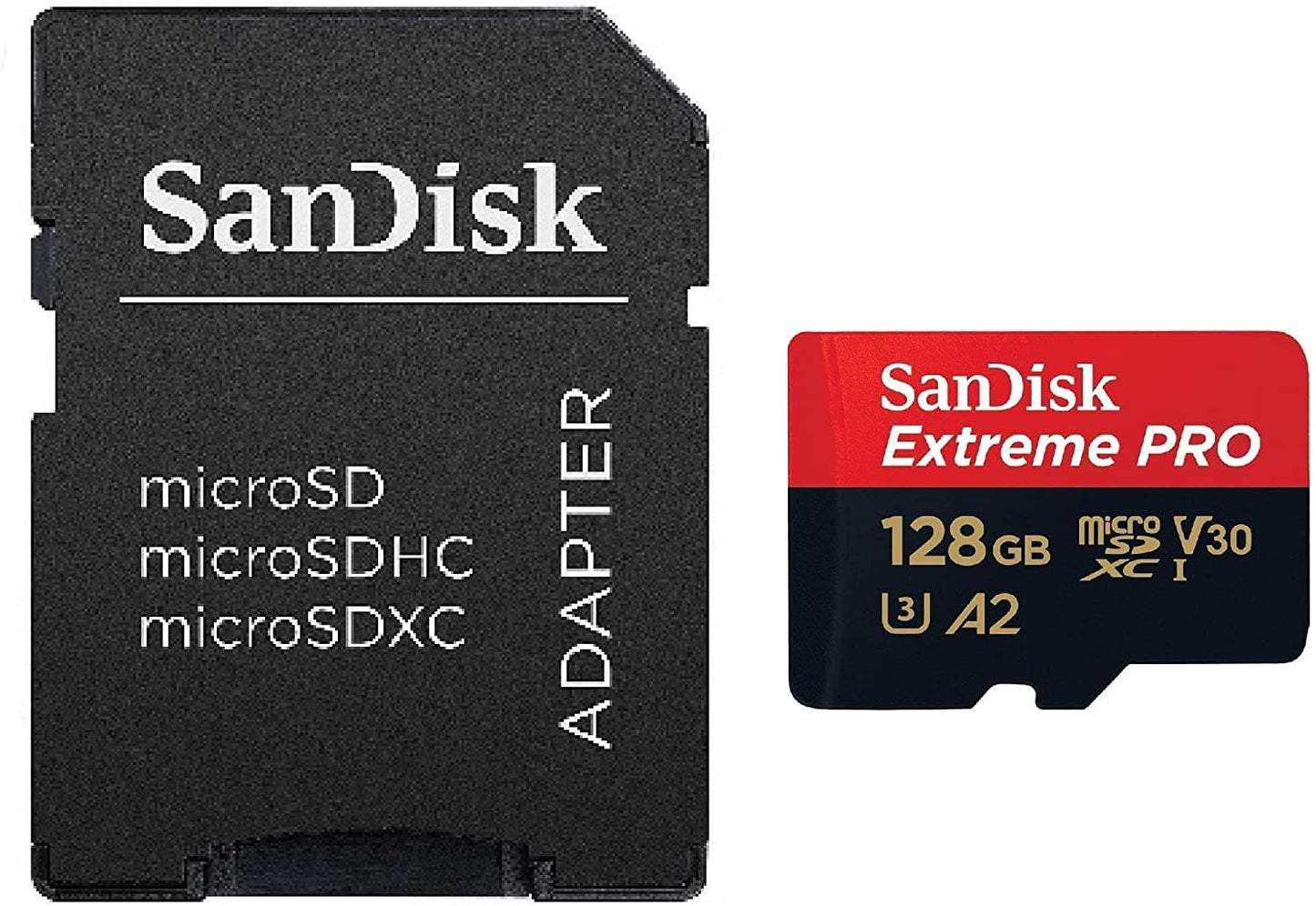 SanDisk Extreme PRO Micro SDXC Card with SD Adapter, 128GB, USH - I, Class 10, Read: 170MB/s, Write: 90MB/ - Proflash