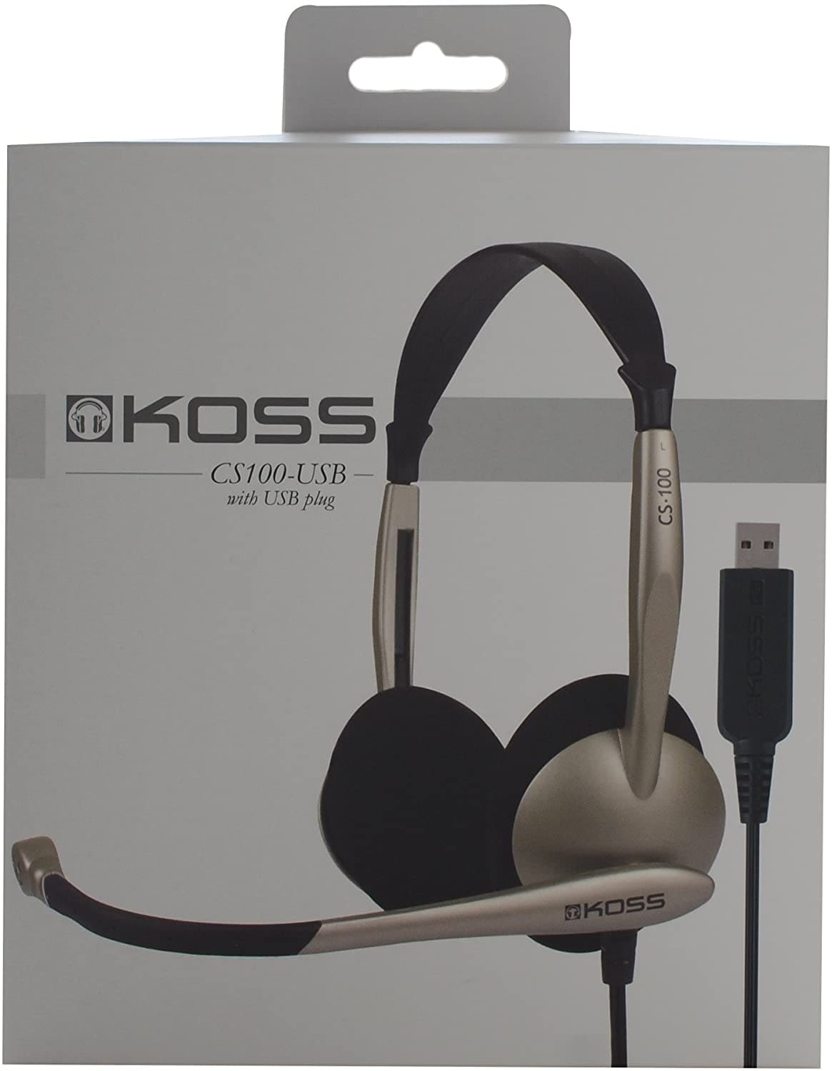 Koss CS-100 USB Multi-Media Computer Audio Headset / Microphone - 194556